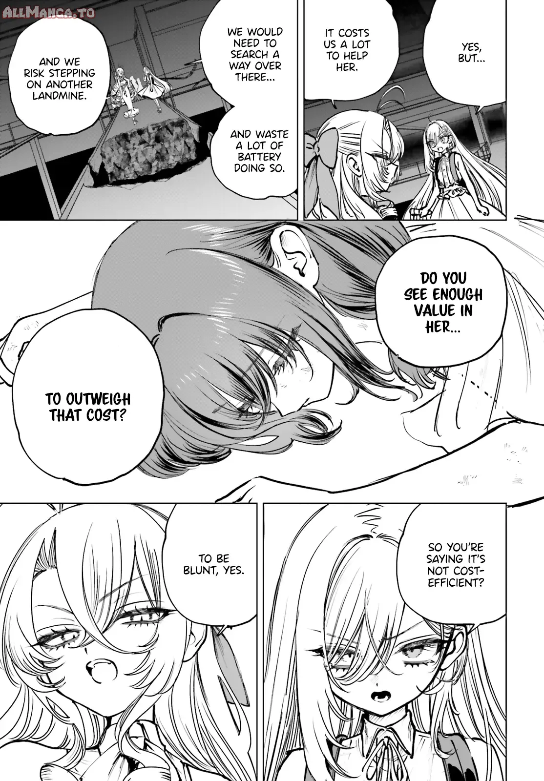 Read The Phantom Girl in Games of Death Manga Online
