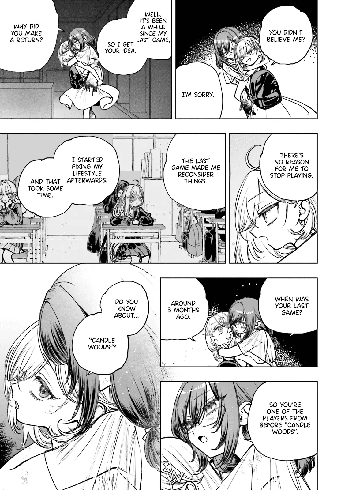 Read The Phantom Girl in Games of Death Manga Online