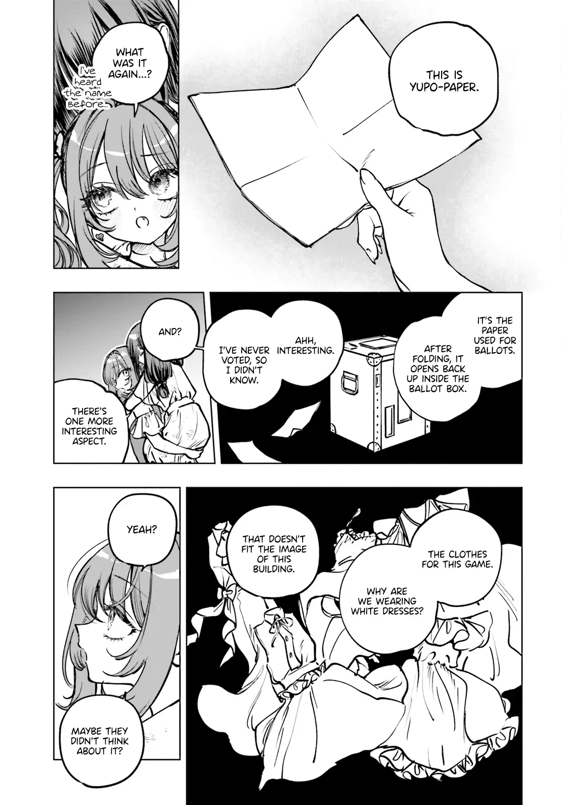Read The Phantom Girl in Games of Death Manga Online