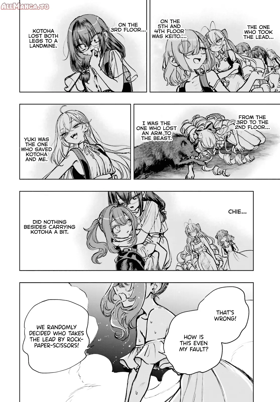 Read The Phantom Girl in Games of Death Manga Online