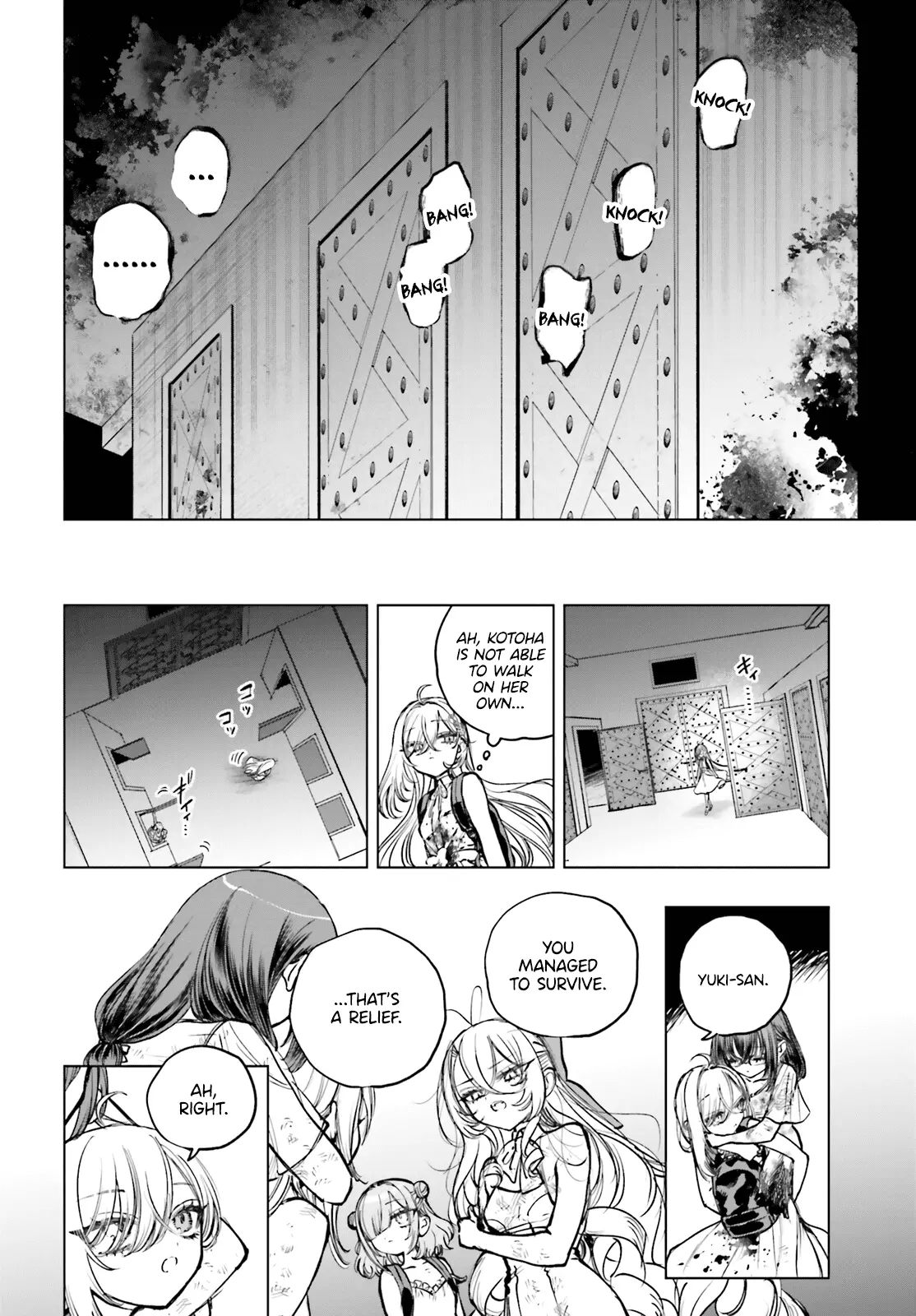 Read The Phantom Girl in Games of Death Manga Online