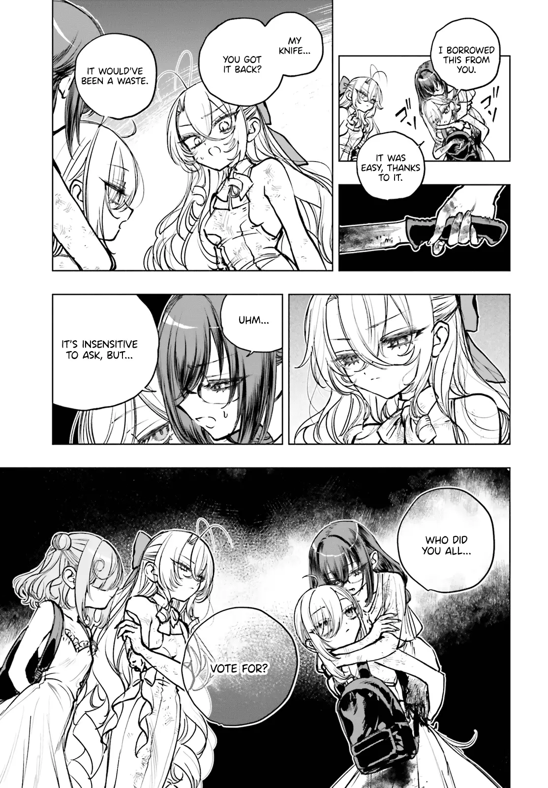 Read The Phantom Girl in Games of Death Manga Online