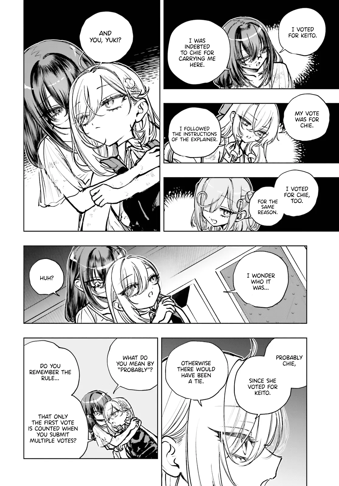 Read The Phantom Girl in Games of Death Manga Online