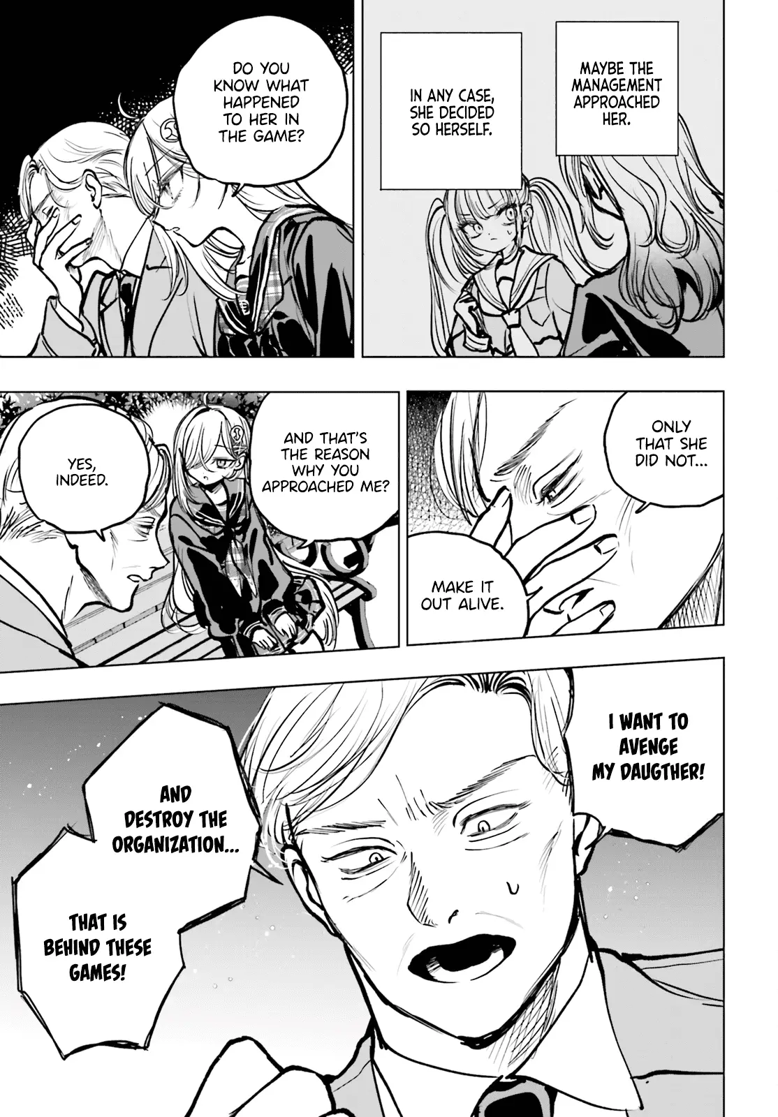 Read The Phantom Girl in Games of Death Manga Online