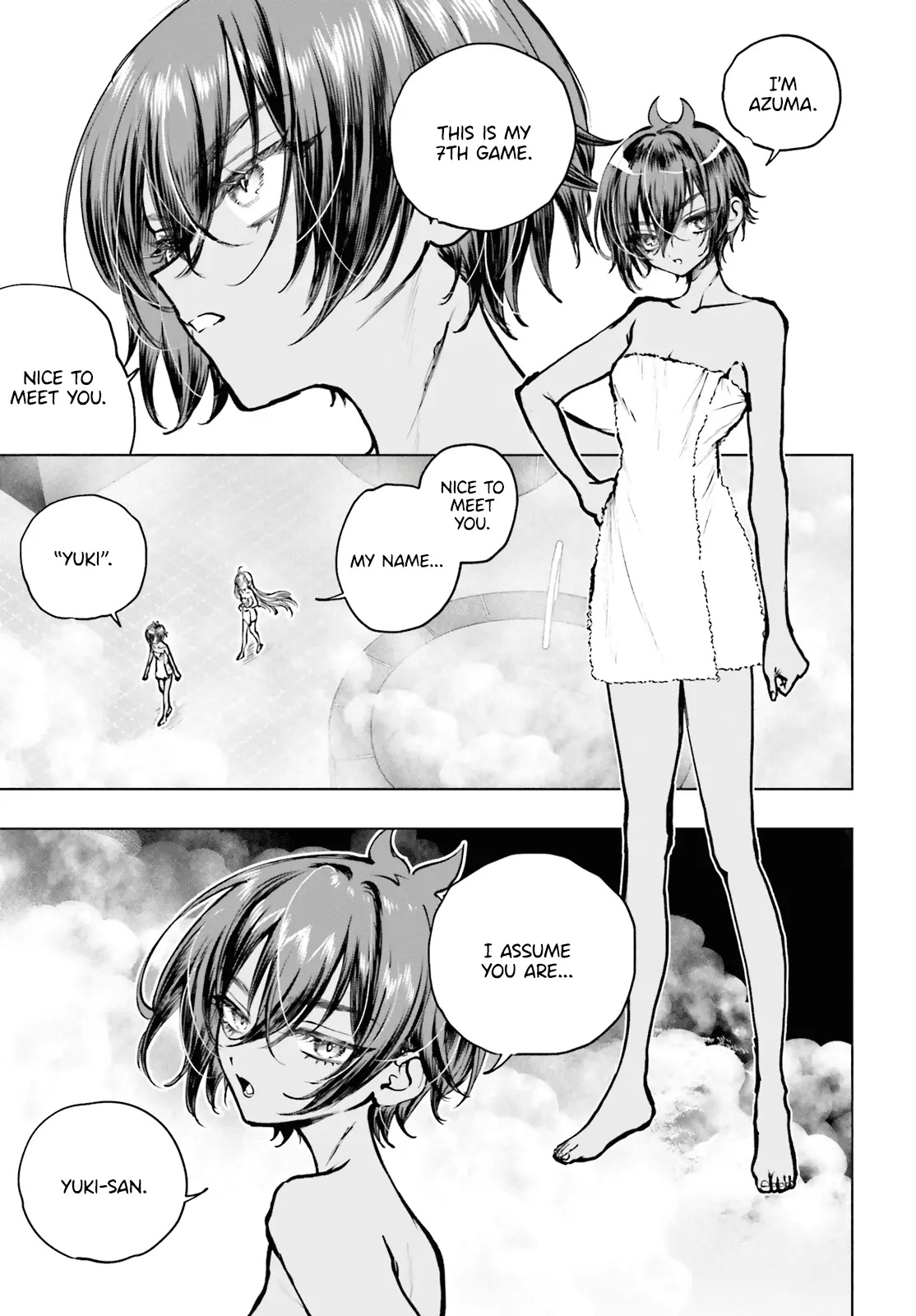 Read The Phantom Girl in Games of Death Manga Online