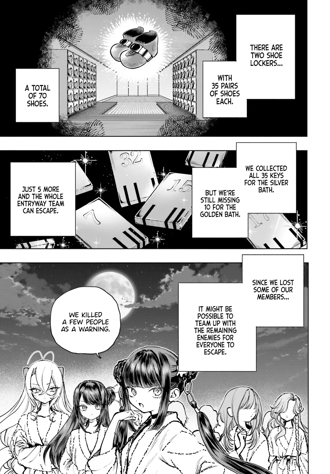 Read The Phantom Girl in Games of Death Manga Online