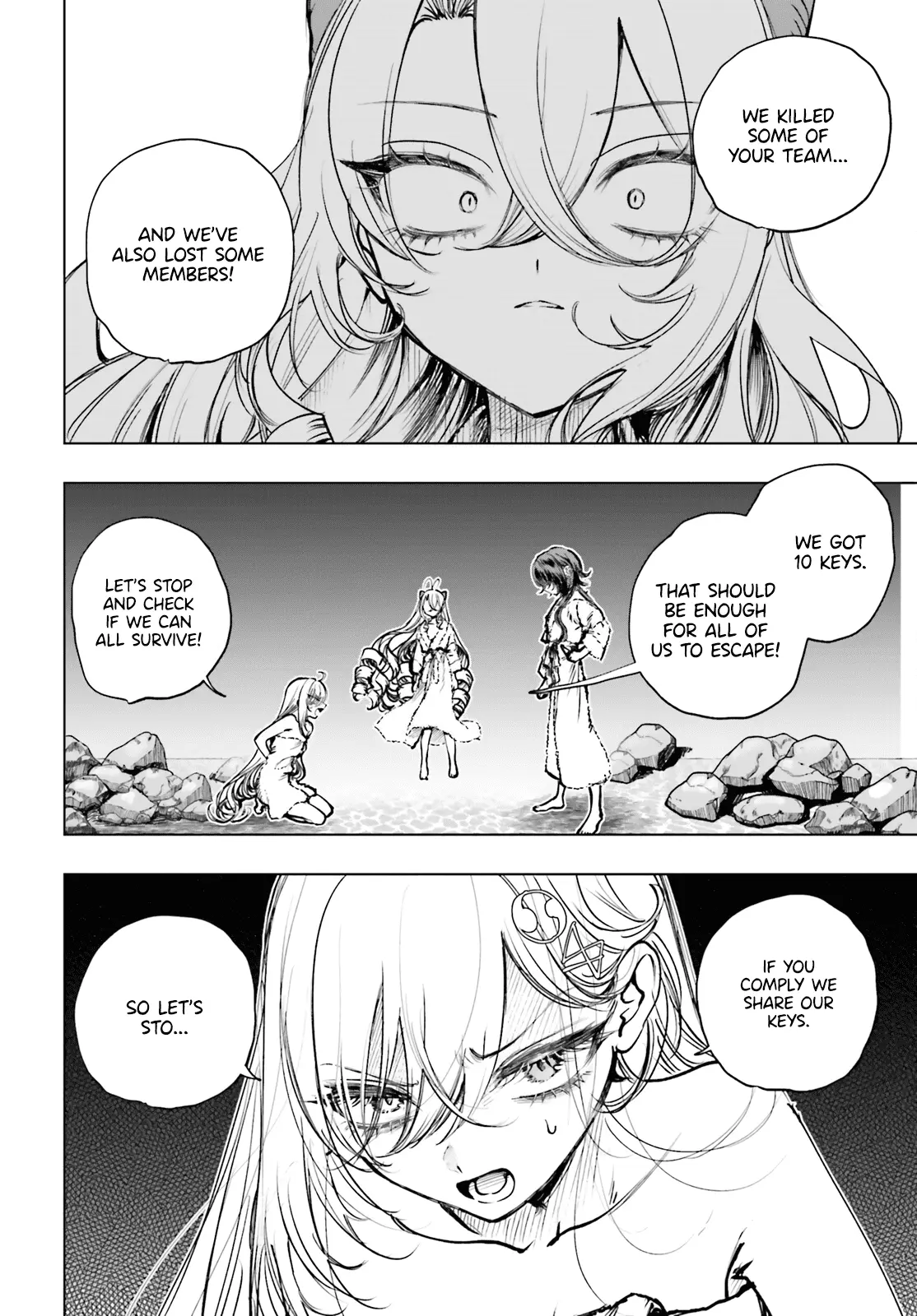 Read The Phantom Girl in Games of Death Manga Online
