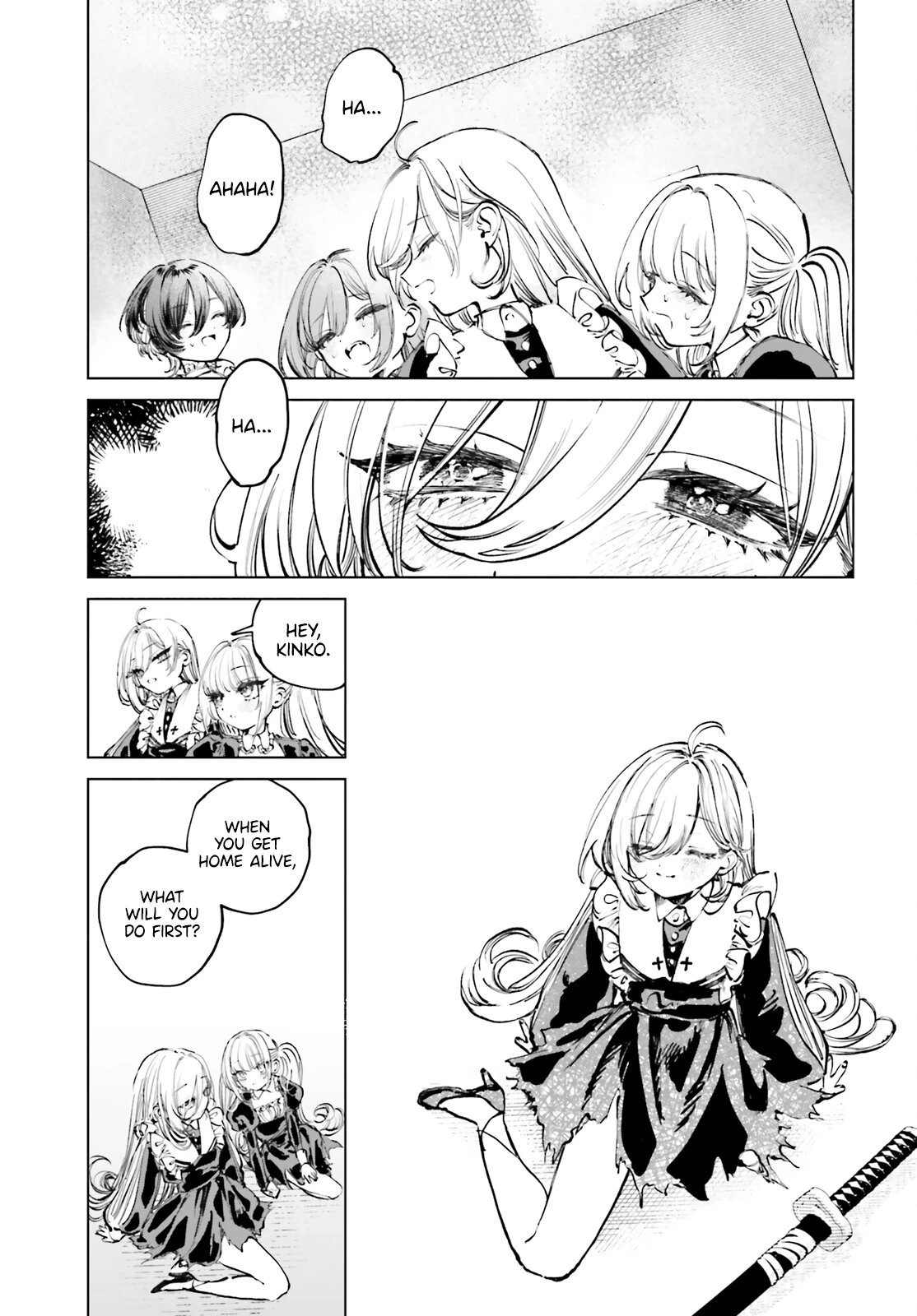 Read The Phantom Girl in Games of Death Manga Online