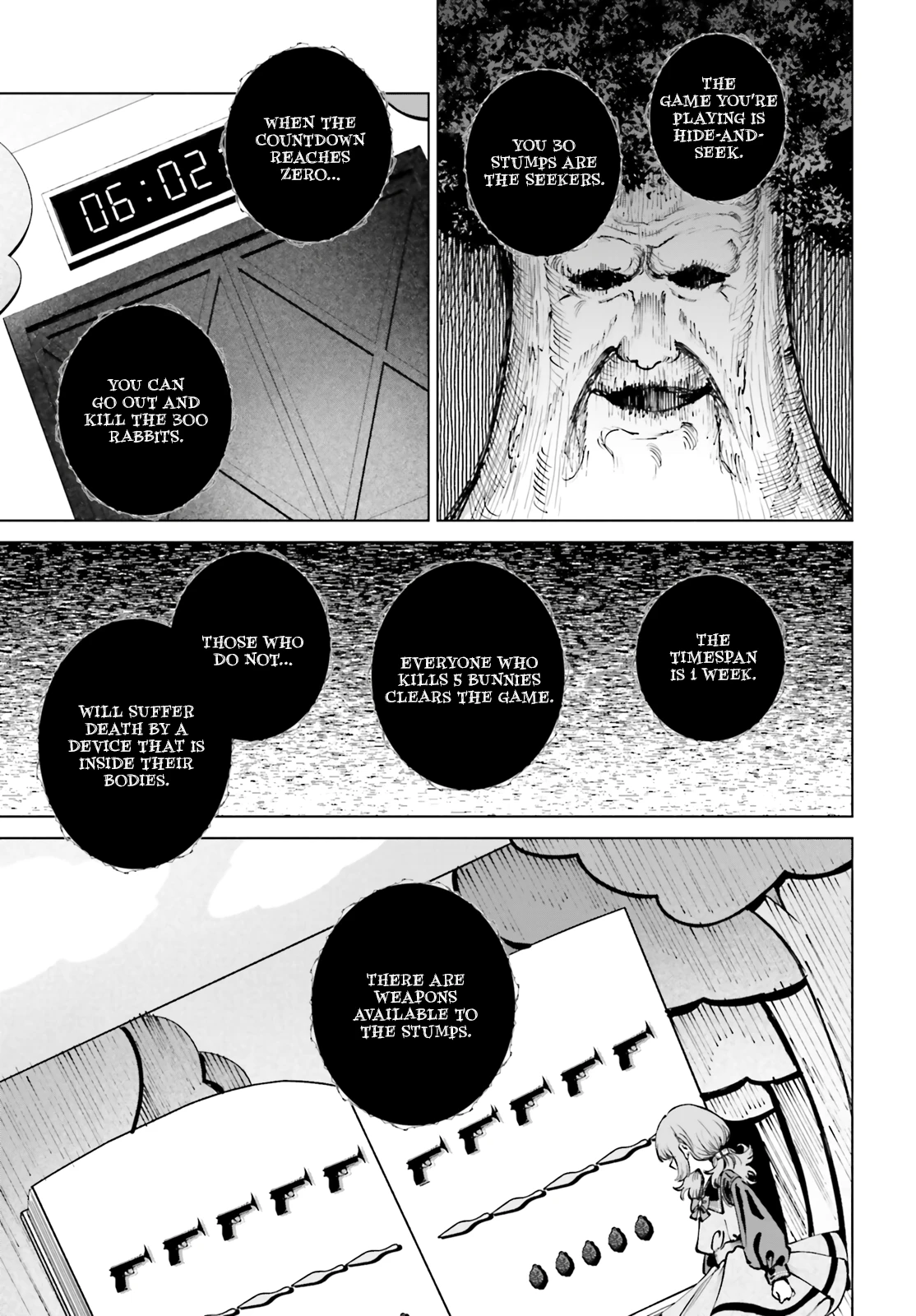 Read The Phantom Girl in Games of Death Manga Online
