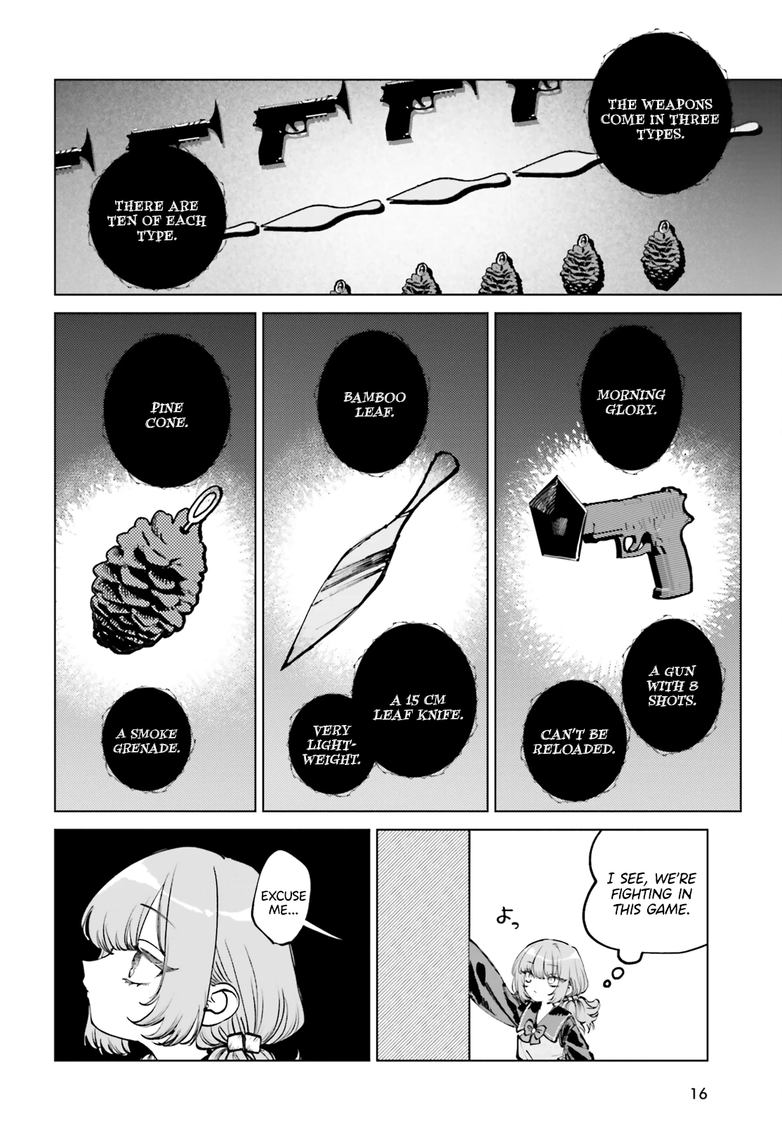 Read The Phantom Girl in Games of Death Manga Online