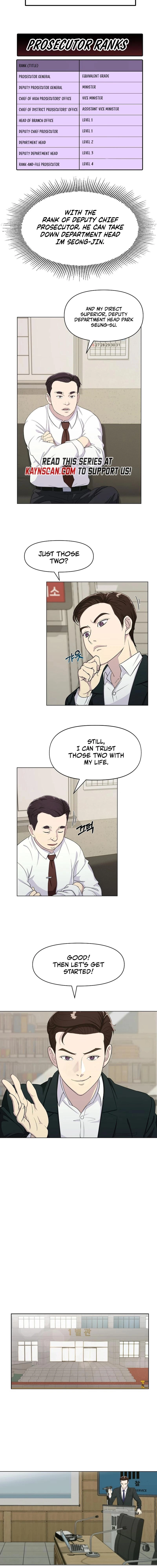 Read The Prosecutor Is Getting Ahead! Manga Online