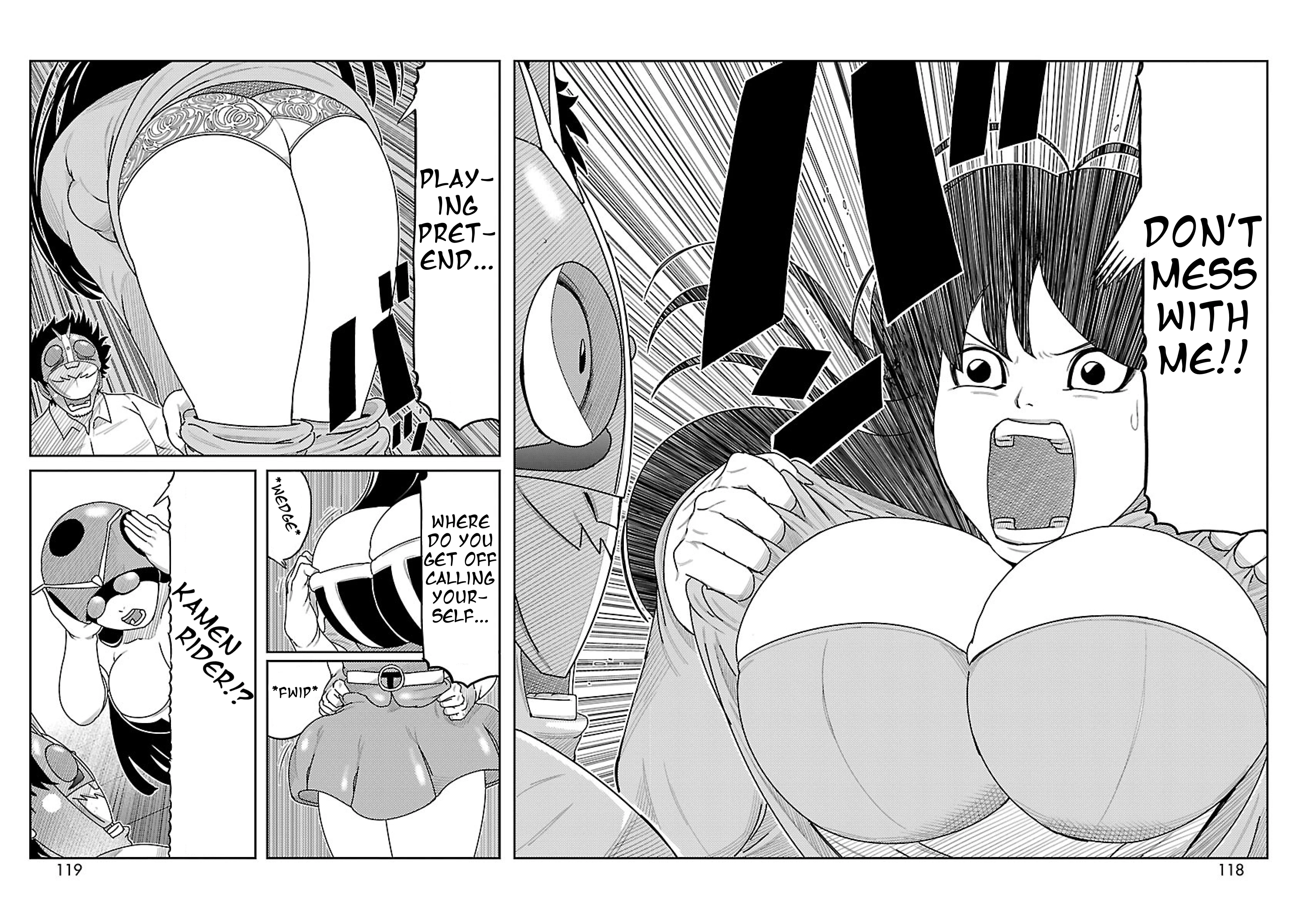 Read Tojima Wants to Be a Kamen Rider Manga Online