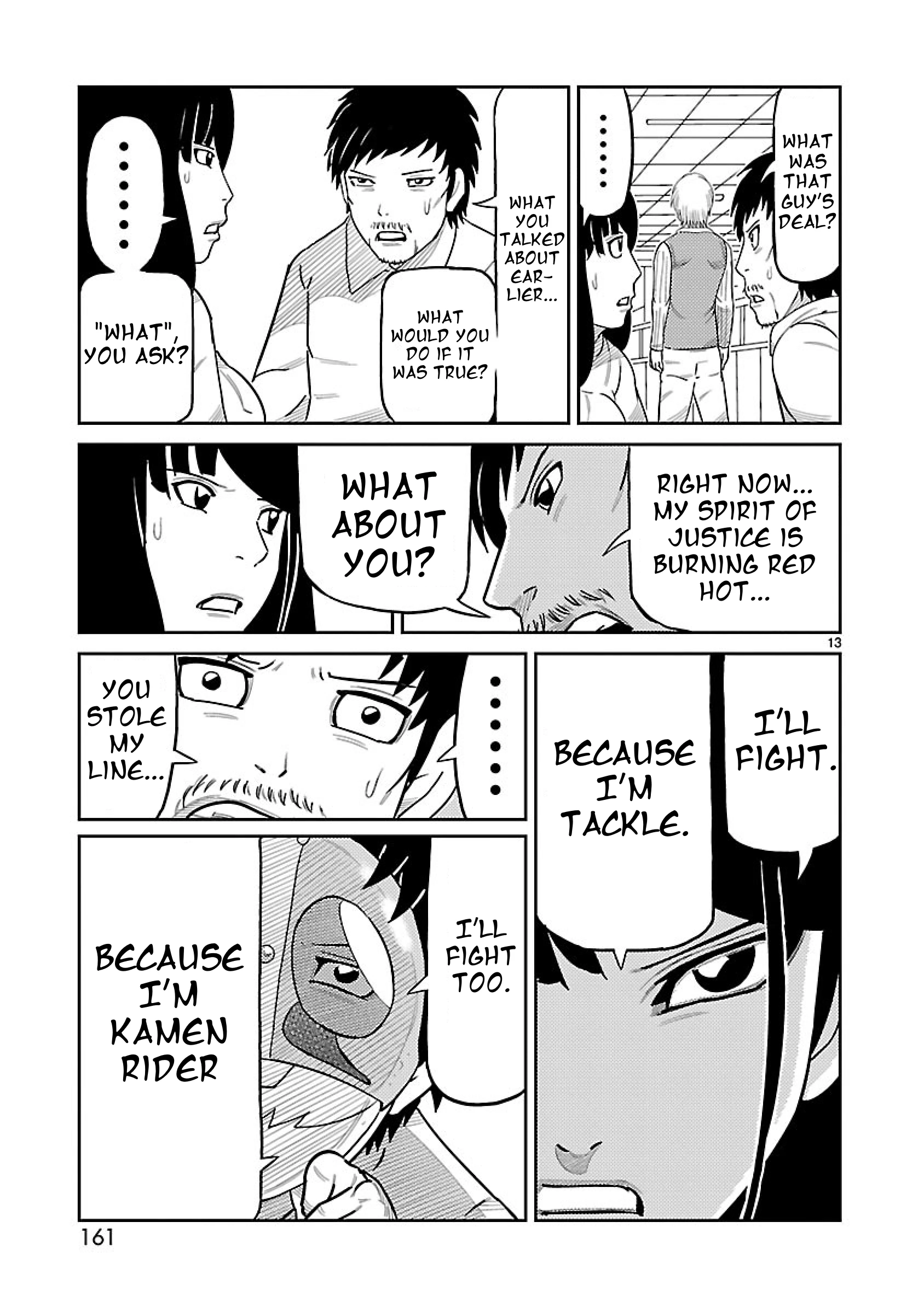 Read Tojima Wants to Be a Kamen Rider Manga Online