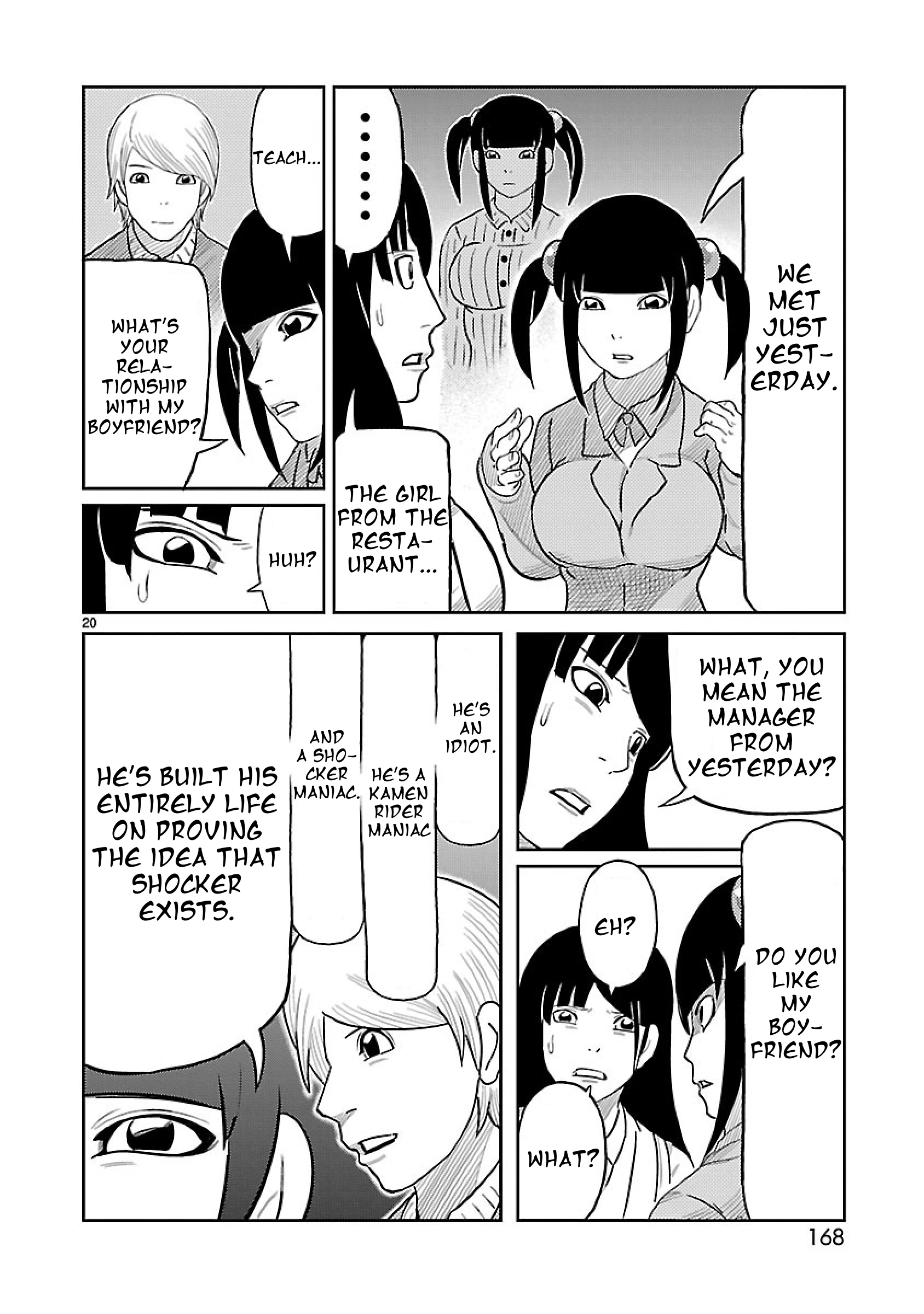 Read Tojima Wants to Be a Kamen Rider Manga Online