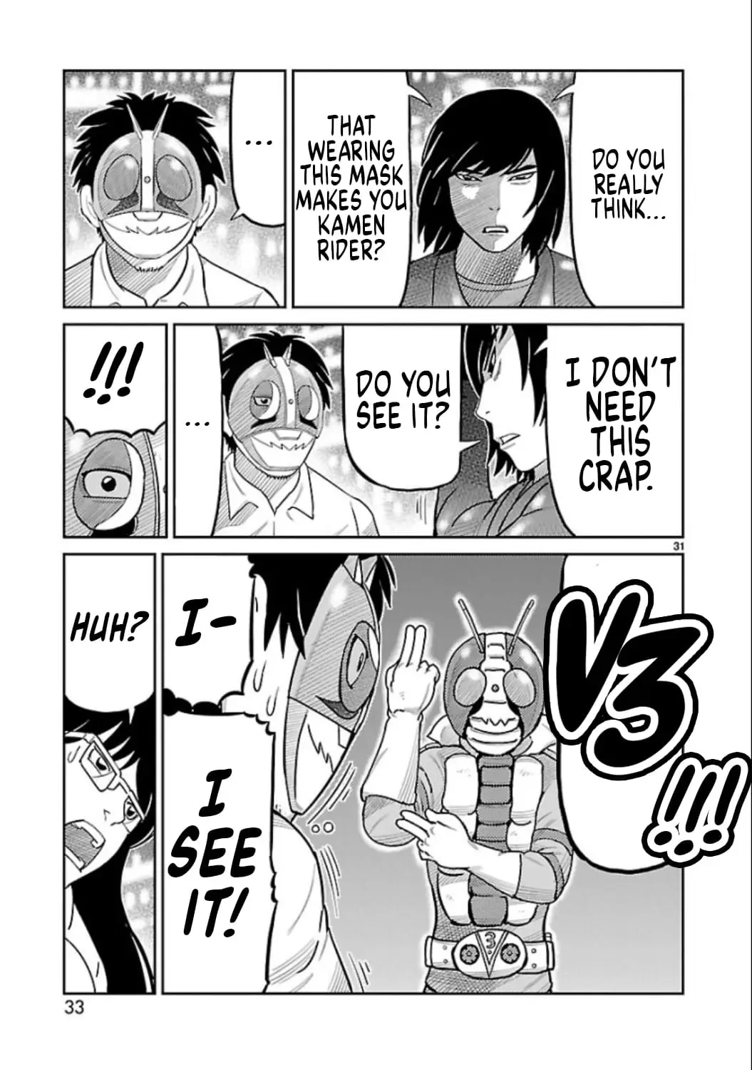Read Tojima Wants to Be a Kamen Rider Manga Online