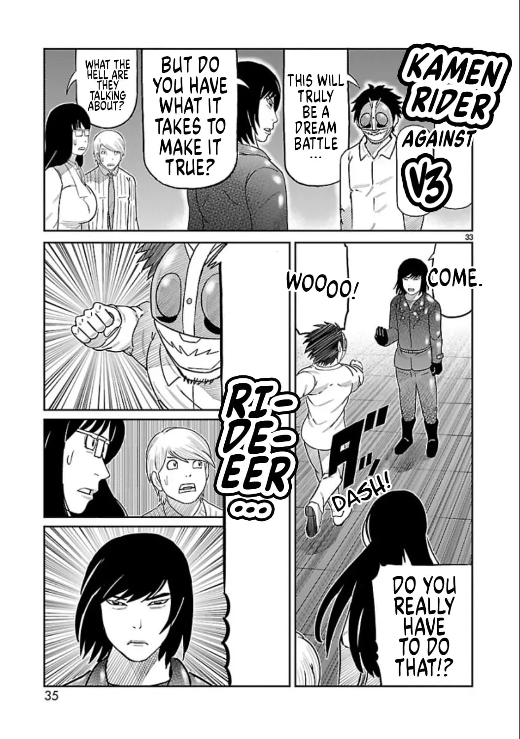 Read Tojima Wants to Be a Kamen Rider Manga Online
