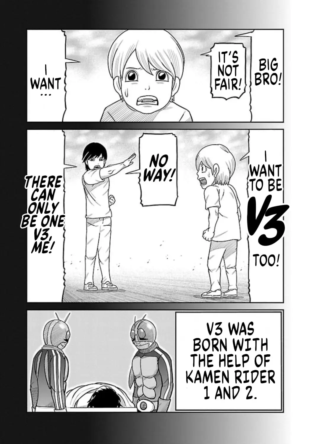 Read Tojima Wants to Be a Kamen Rider Manga Online