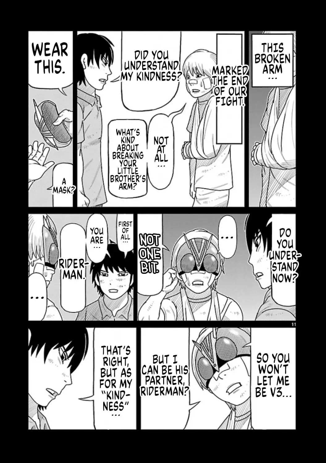 Read Tojima Wants to Be a Kamen Rider Manga Online