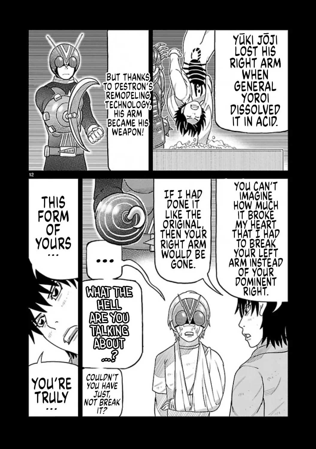 Read Tojima Wants to Be a Kamen Rider Manga Online