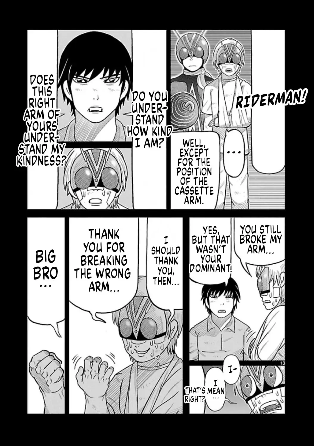 Read Tojima Wants to Be a Kamen Rider Manga Online