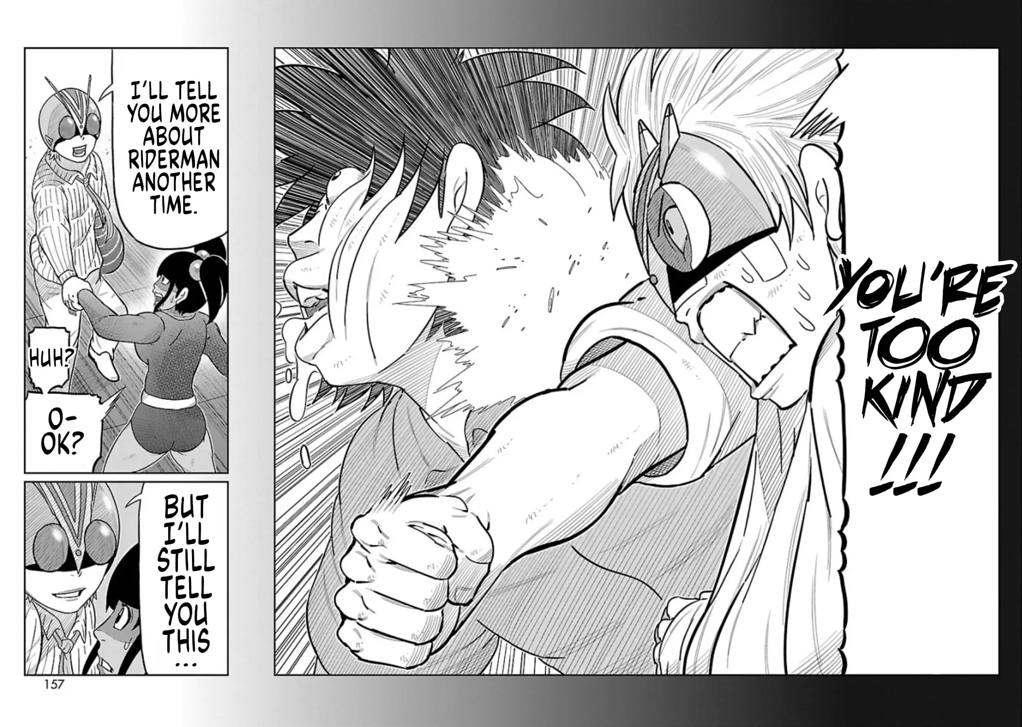 Read Tojima Wants to Be a Kamen Rider Manga Online