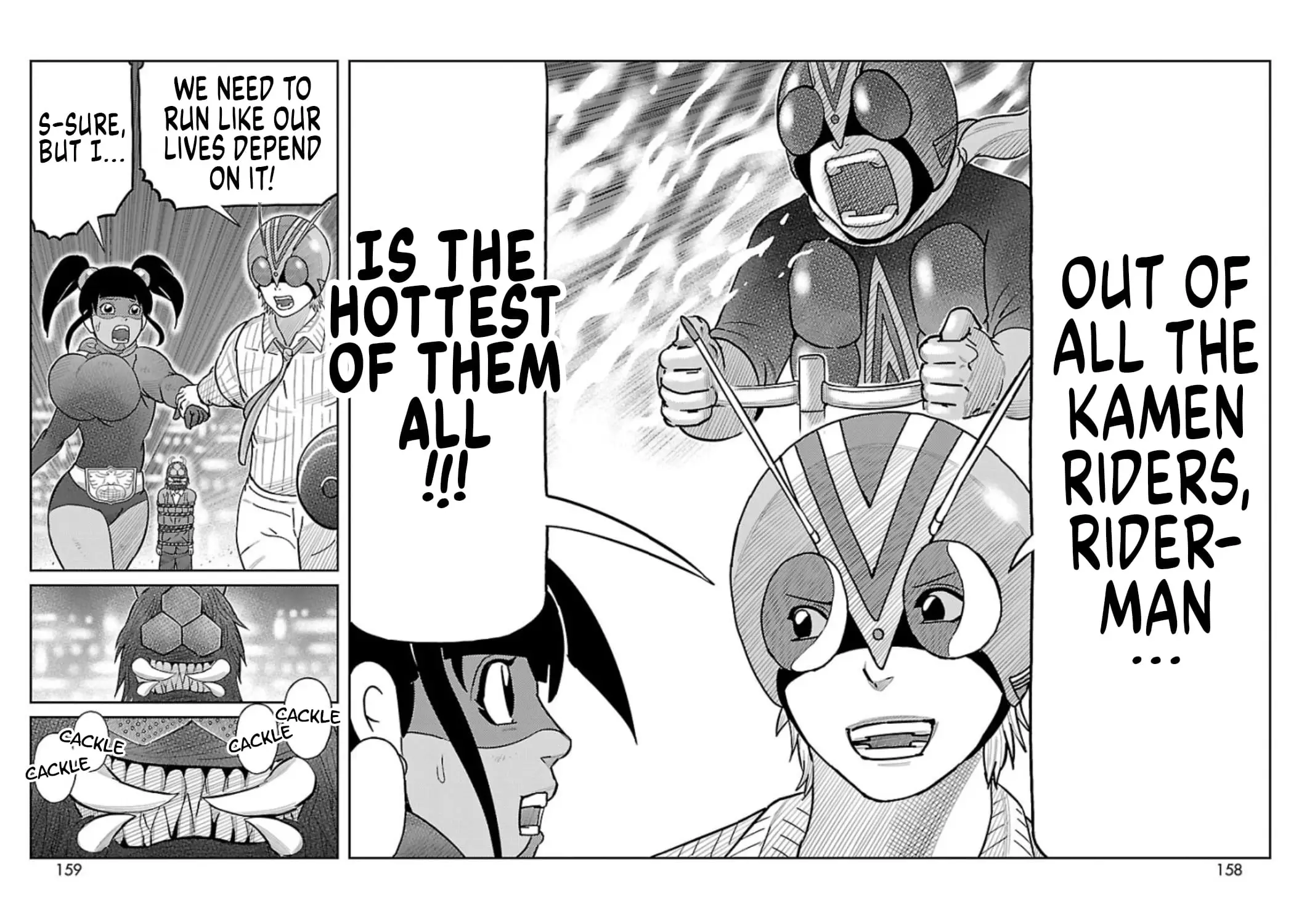 Read Tojima Wants to Be a Kamen Rider Manga Online