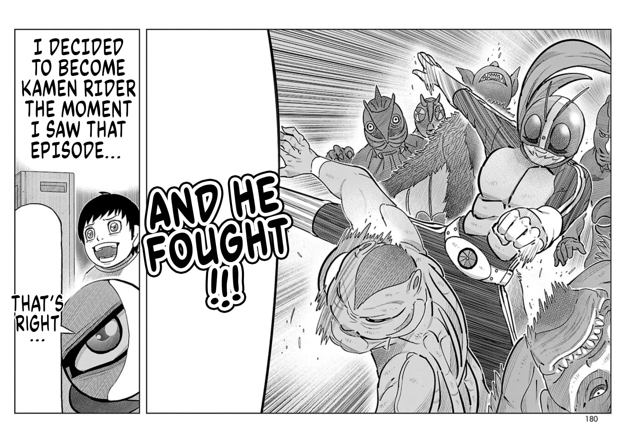 Read Tojima Wants to Be a Kamen Rider Manga Online