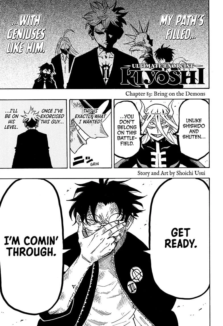 Read Ultimate Exorcist Kiyoshi Manga Online
