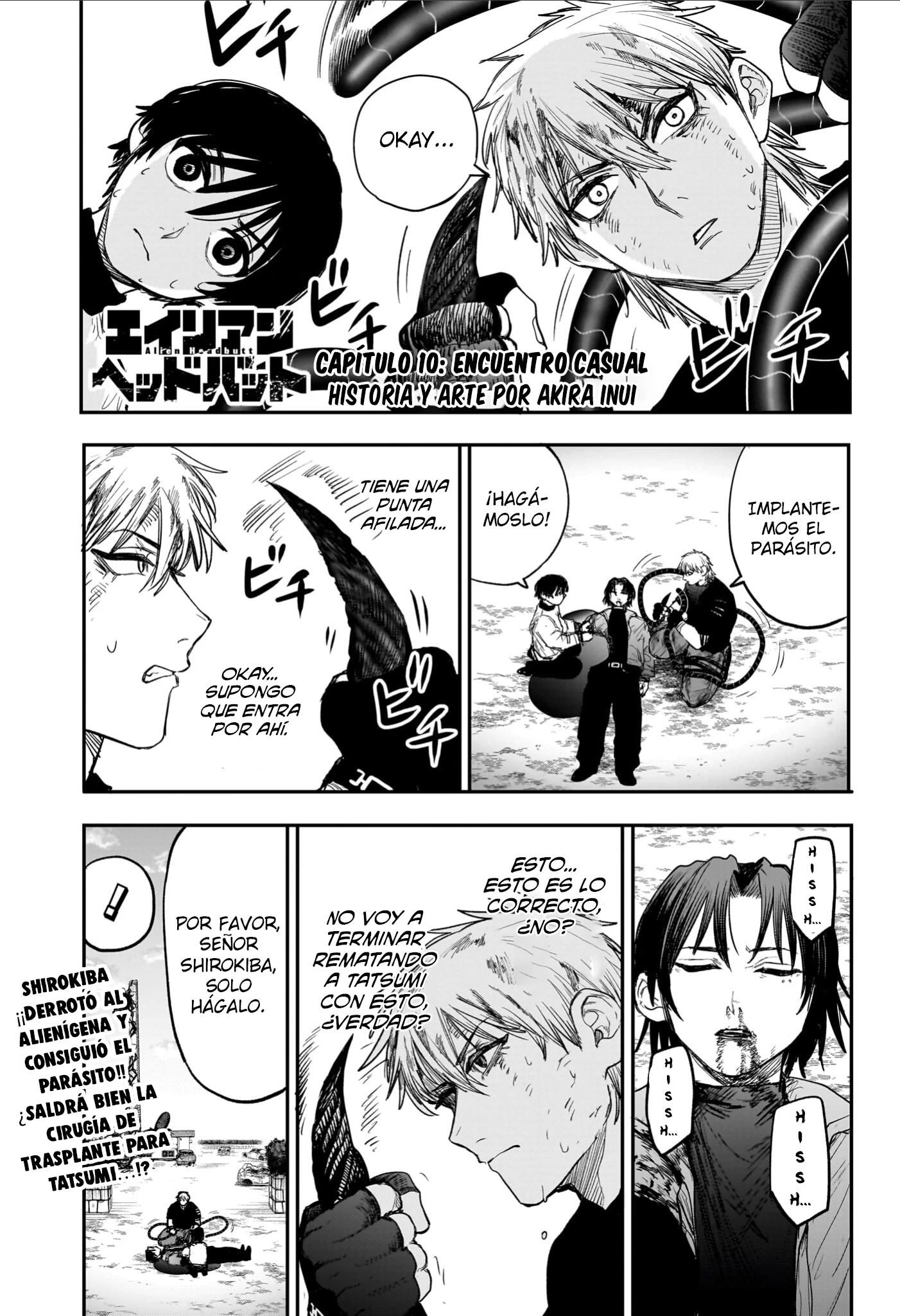 Read Alien Headbutt ES Manga Online