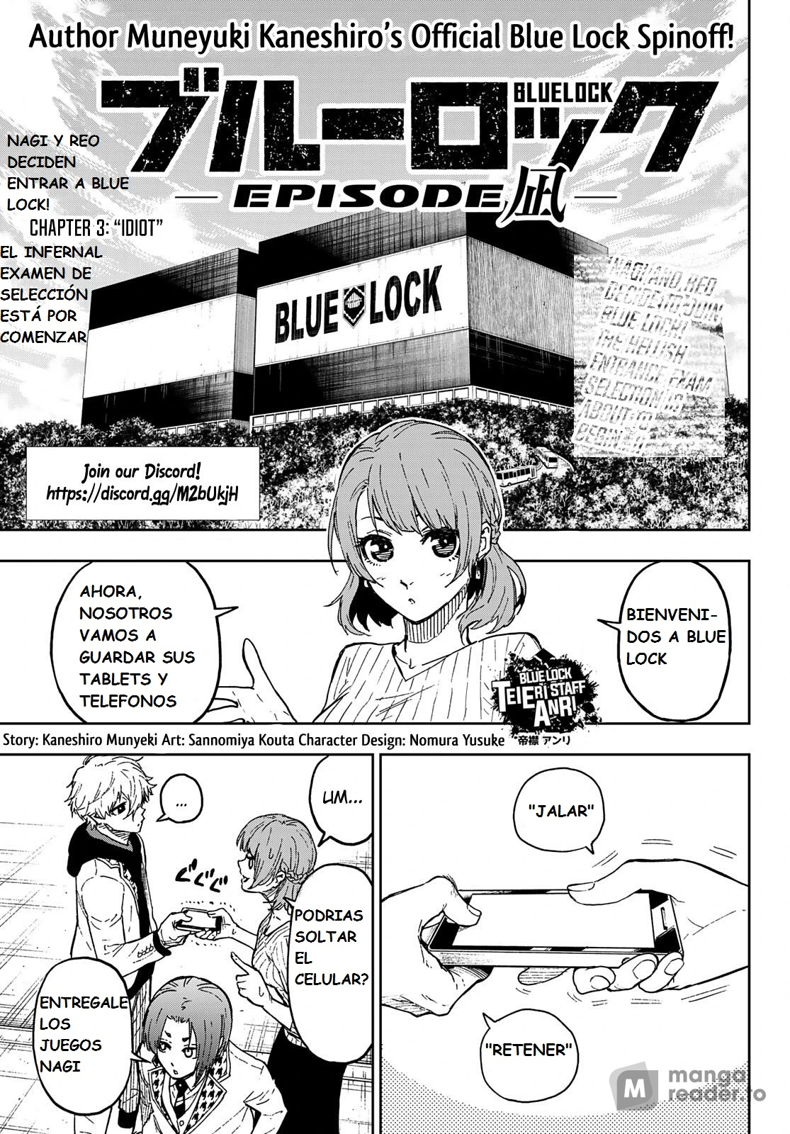 Read Blue Lock Episodio de Nagi ES Manga Online