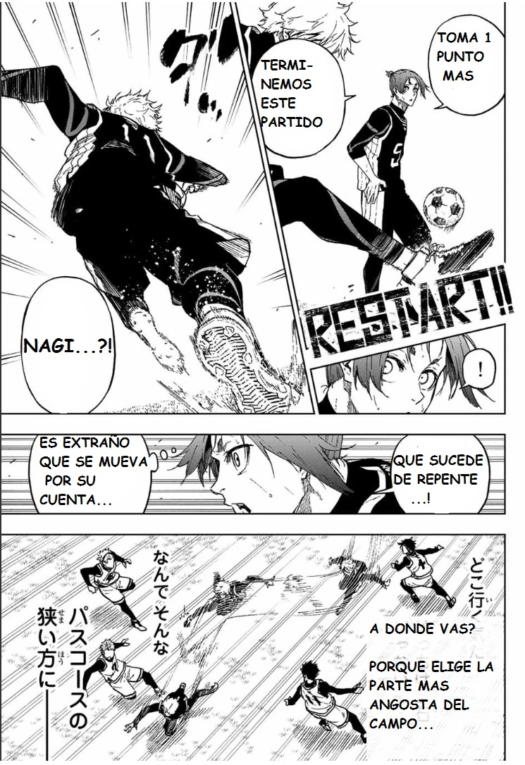 Read Blue Lock Episodio de Nagi ES Manga Online