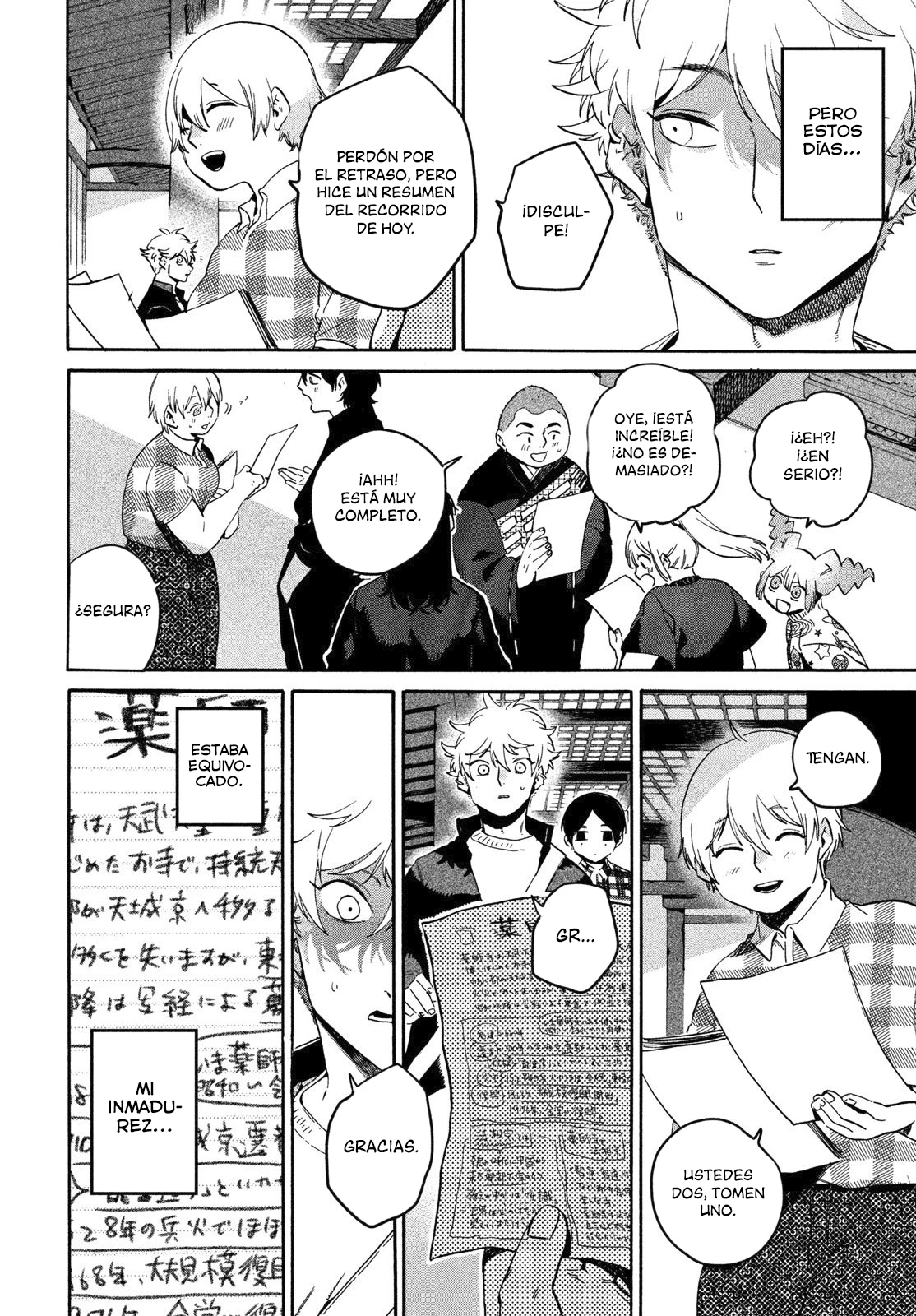 Read Blue Period ES Manga Online