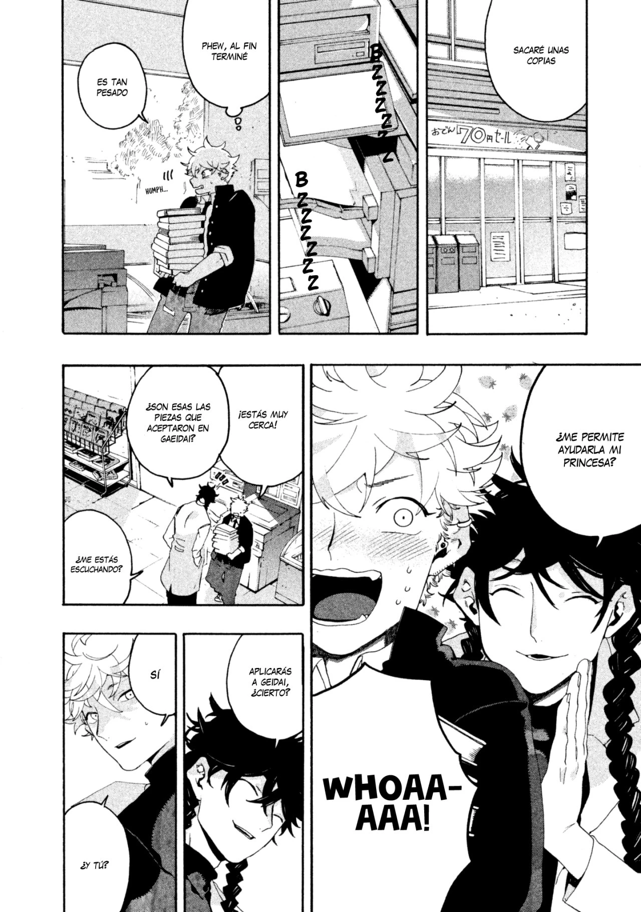 Read Blue Period ES Manga Online