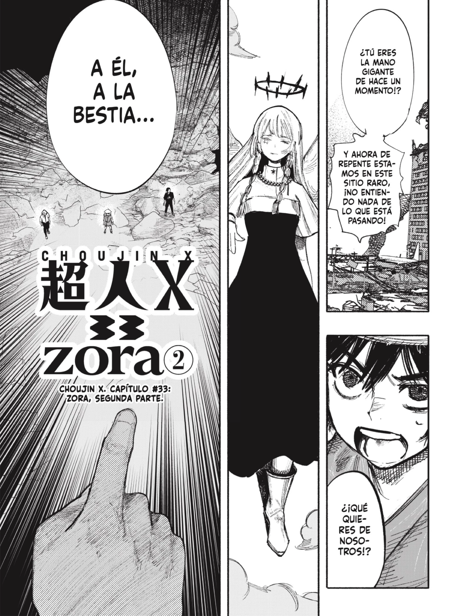 Read Choujin X ES Manga Online