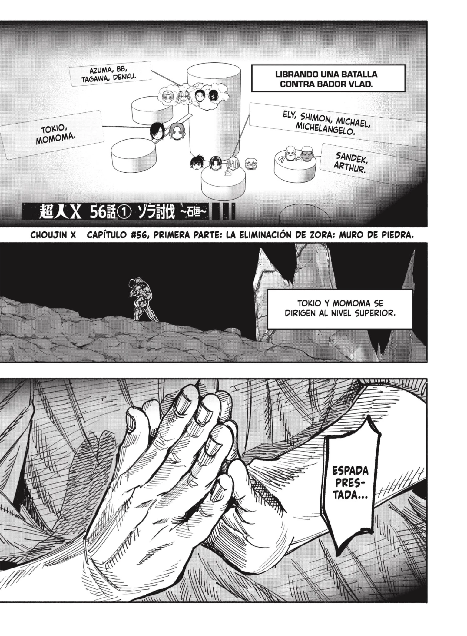 Read Choujin X ES Manga Online