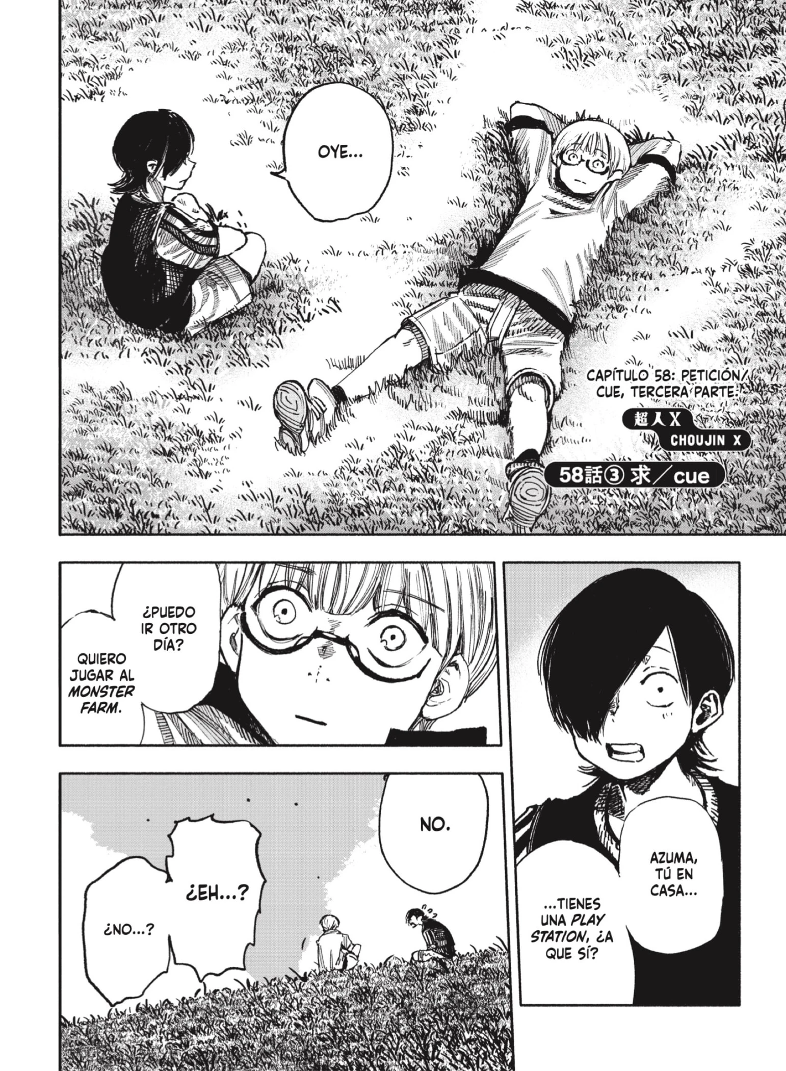 Read Choujin X ES Manga Online