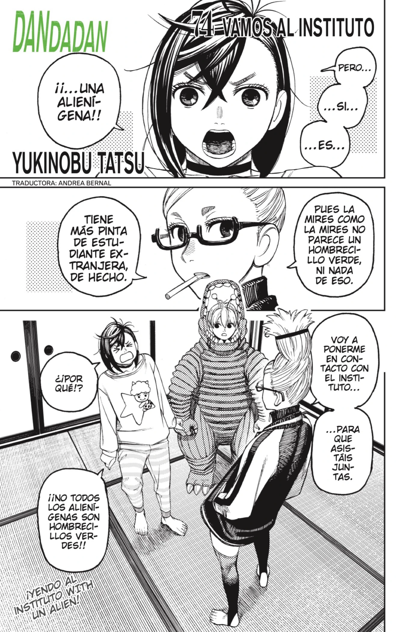 Read Dandadan ES Manga Online
