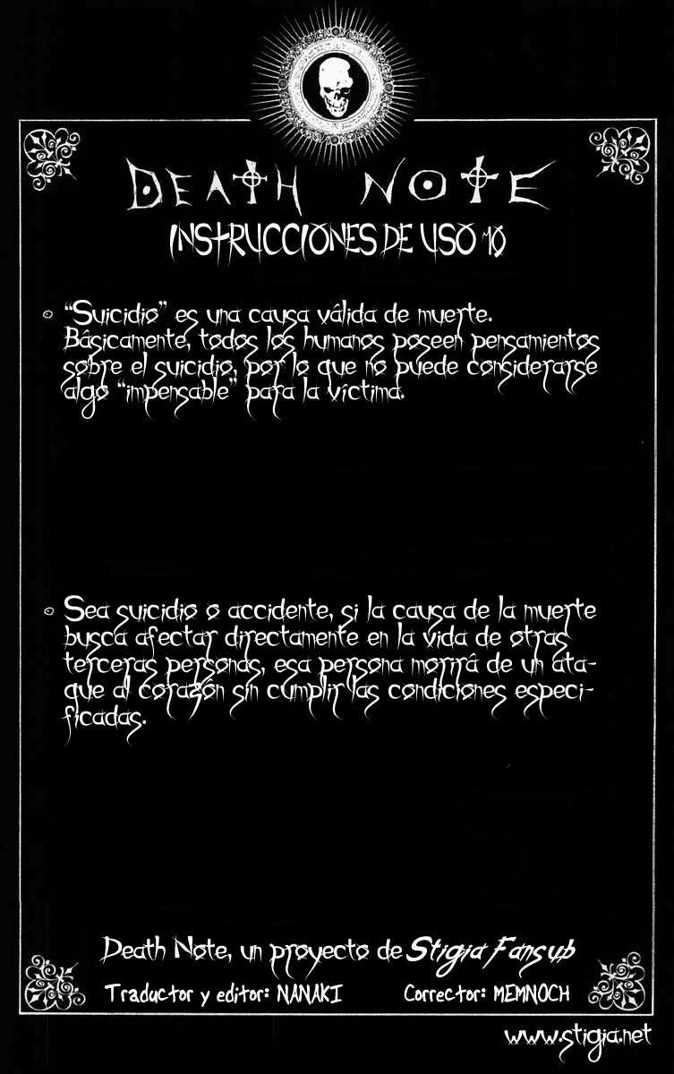 Read Death Note ES Manga Online
