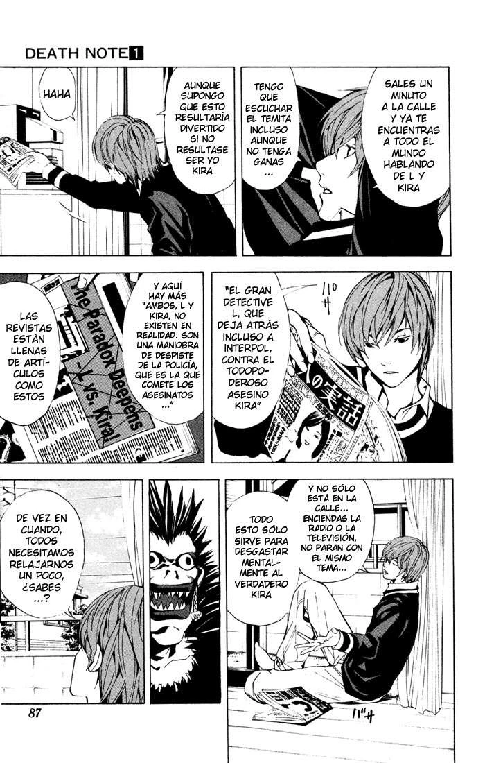 Read Death Note ES Manga Online