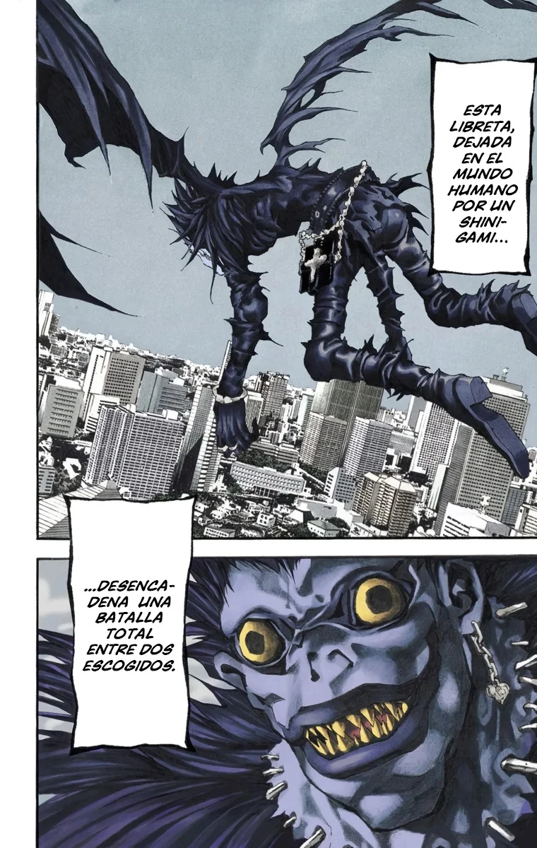 Read Death Note Full Color ES Manga Online