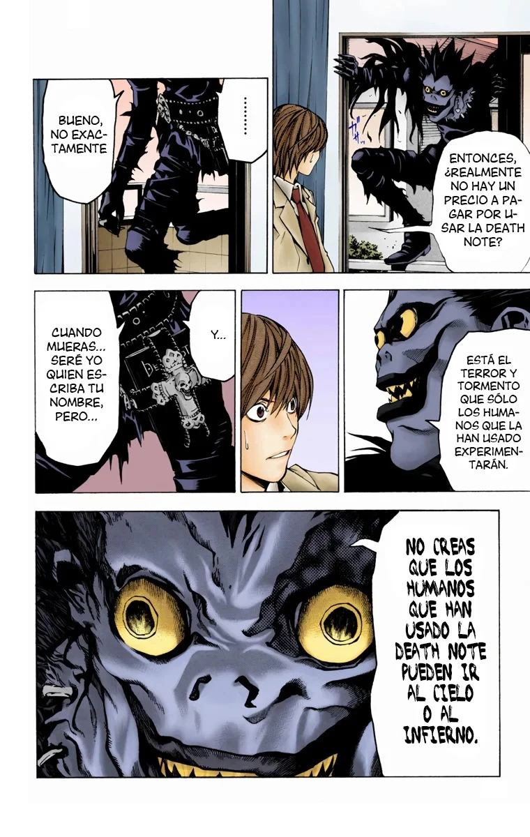 Read Death Note Full Color ES Manga Online