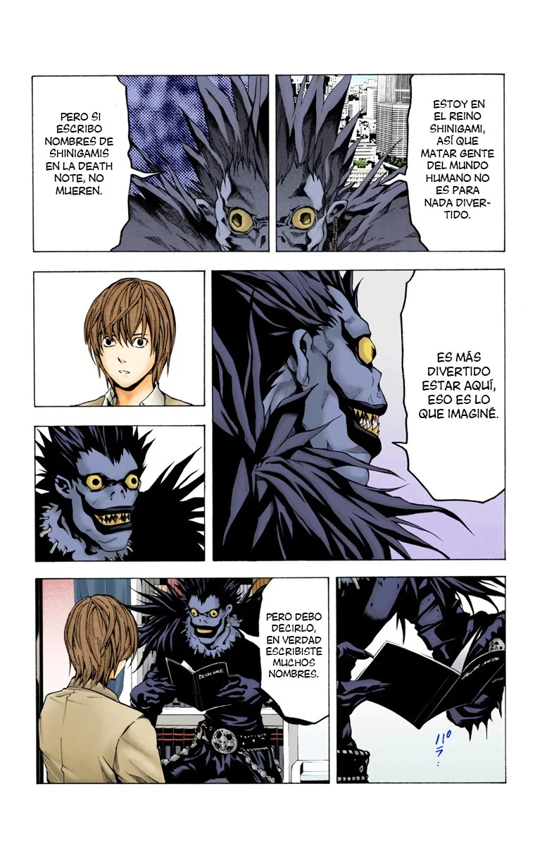 Read Death Note Full Color ES Manga Online