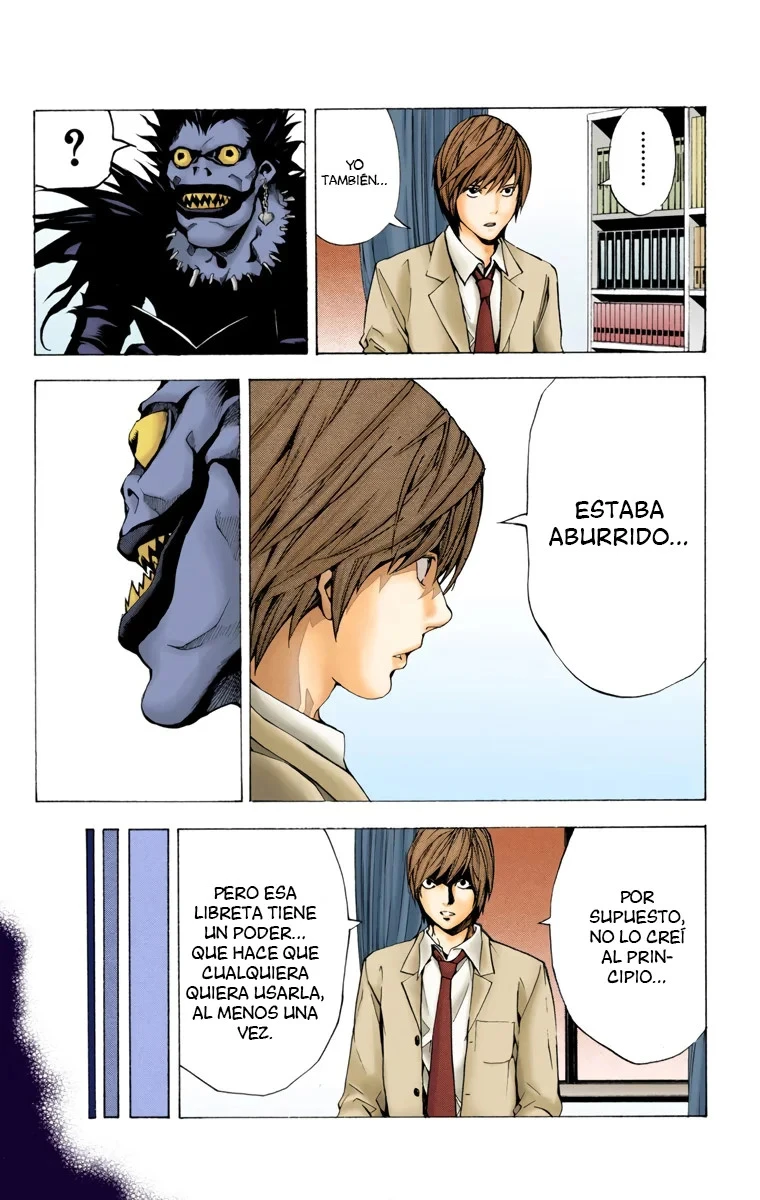 Read Death Note Full Color ES Manga Online