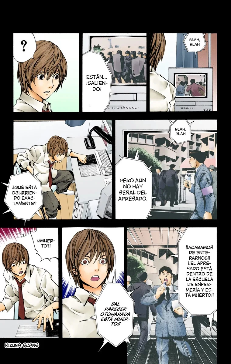 Read Death Note Full Color ES Manga Online