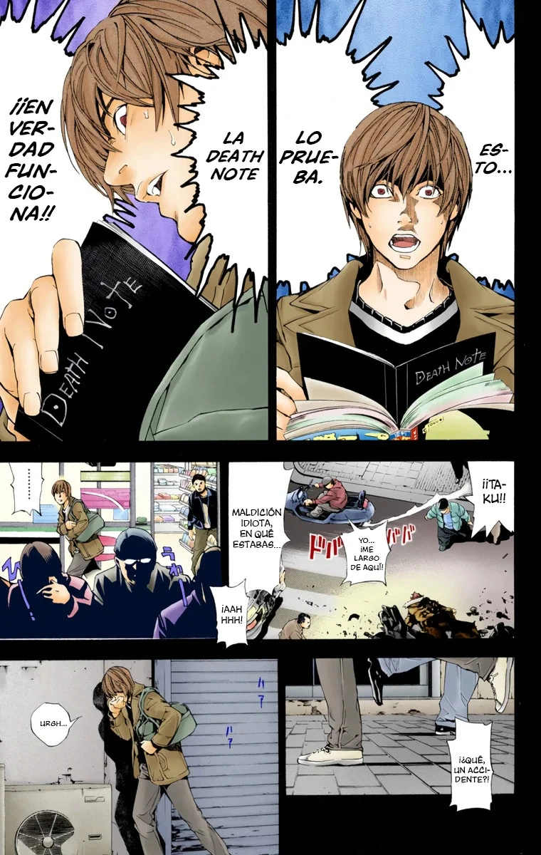 Read Death Note Full Color ES Manga Online