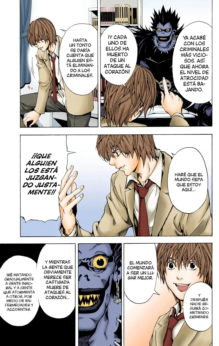 Read Death Note Full Color ES Manga Online