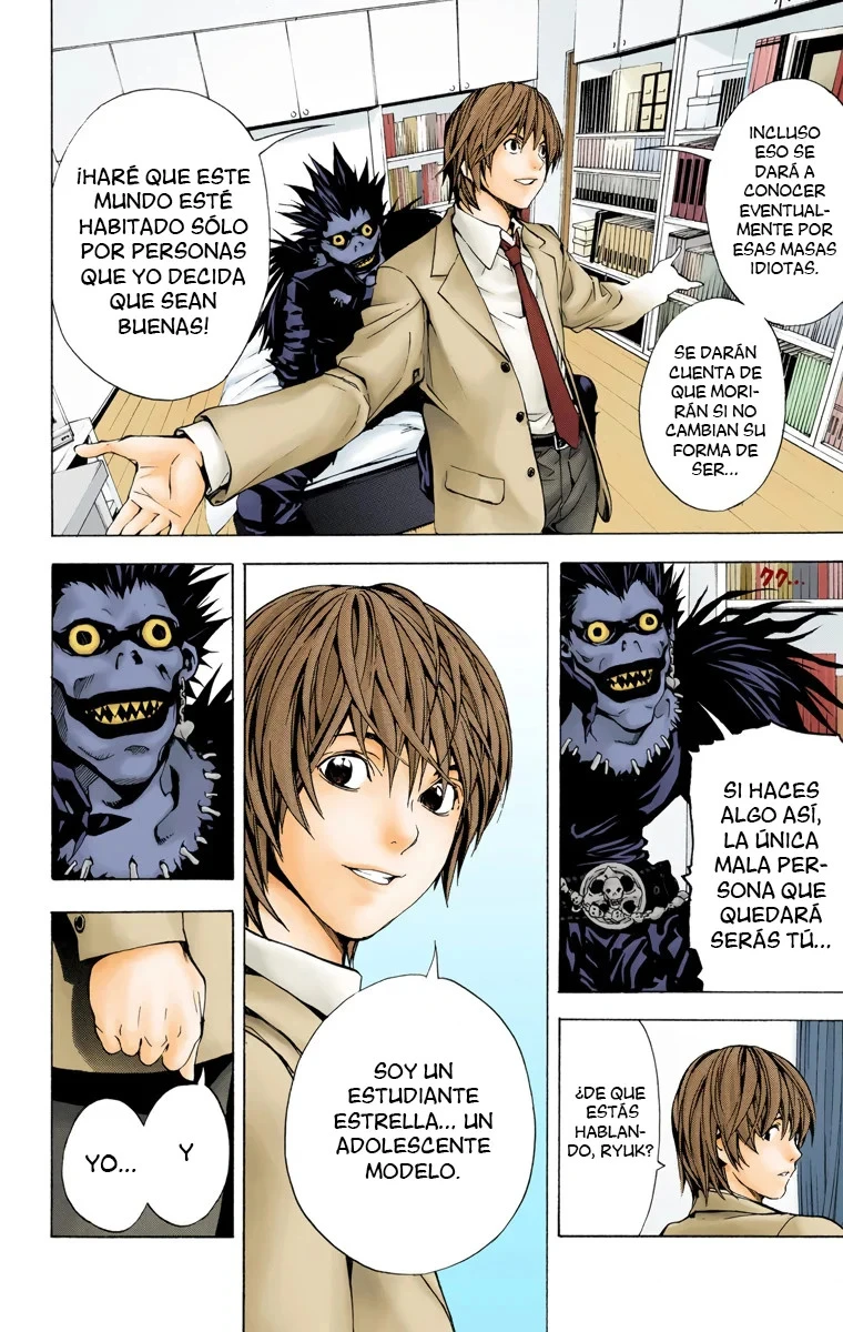 Read Death Note Full Color ES Manga Online