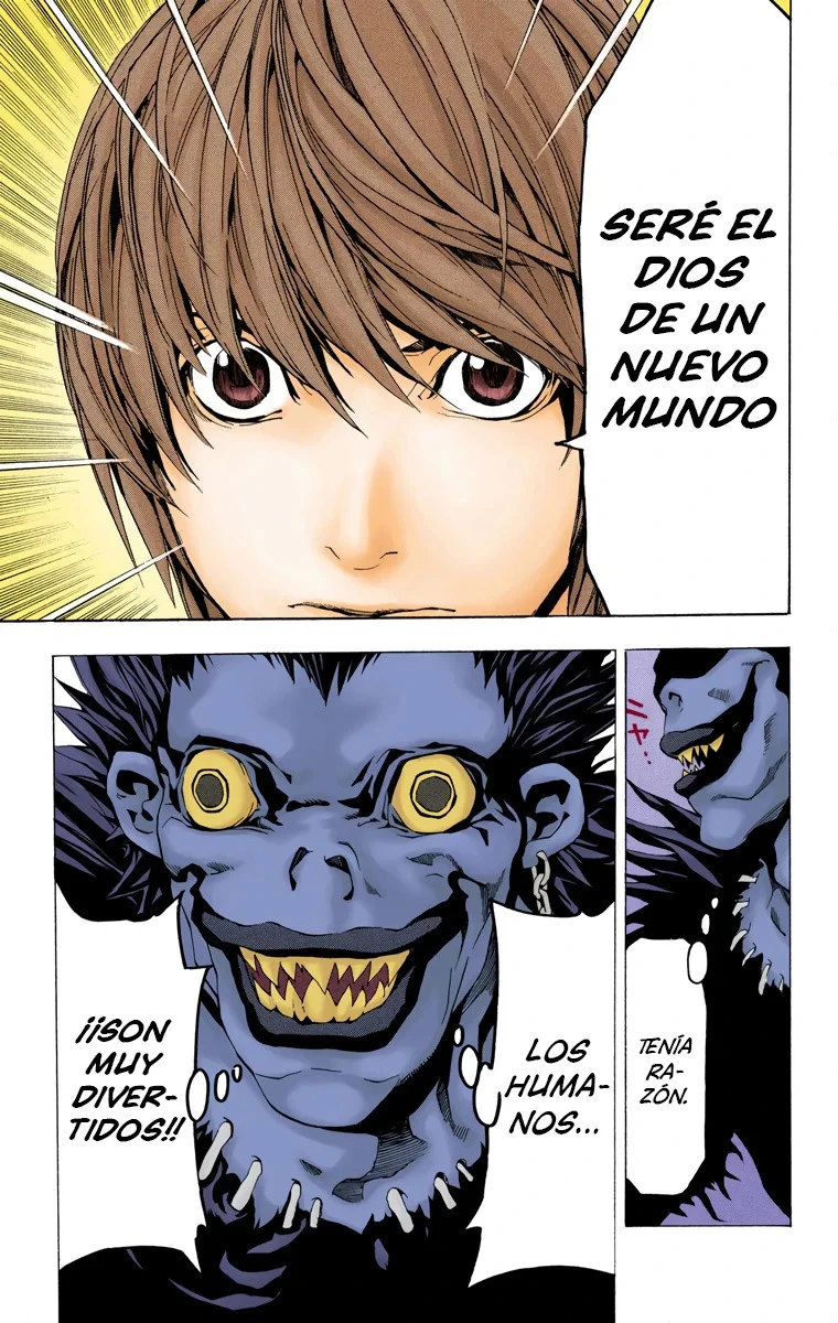 Read Death Note Full Color ES Manga Online