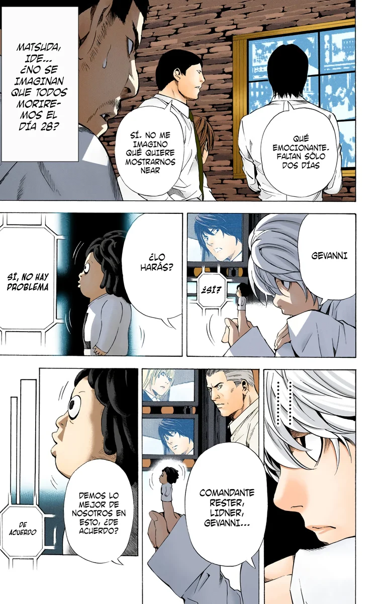 Read Death Note Full Color ES Manga Online