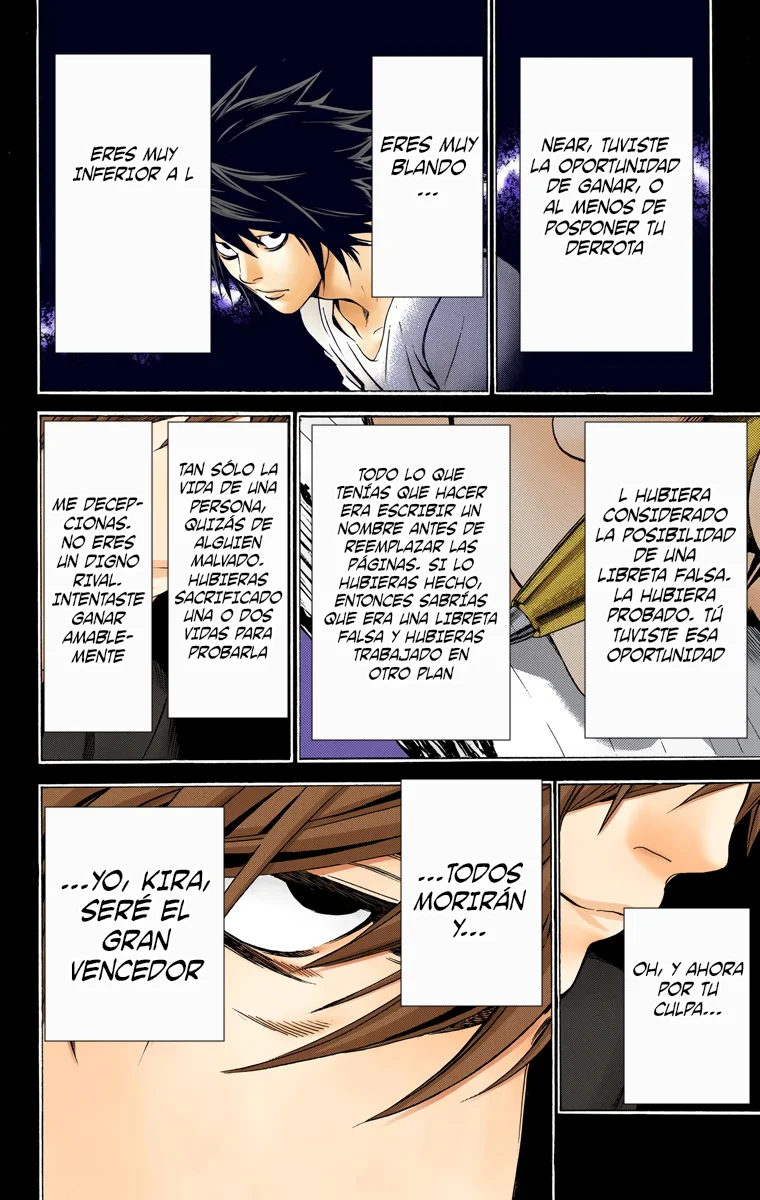 Read Death Note Full Color ES Manga Online